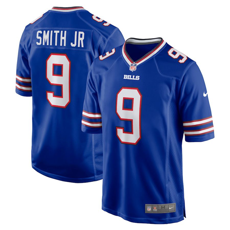 Men Buffalo Bills #9 Andre Smith Jr Nike Royal Game NFL Jersey->buffalo bills->NFL Jersey